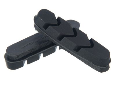 Clarks Campagnolo Road Brake Pads (52mm) - Black - Pair, Black