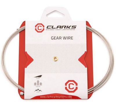 Clarks Elite Universal Pre-Lube Inner Gear Wire - Silver, Silver