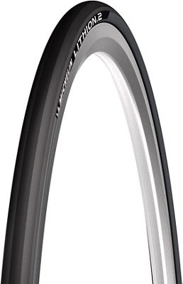 Michelin Lithion 2 Road Bike Tyre - Black - Dark Grey - Folding Bead, Black - Dark Grey