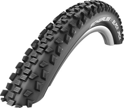 Schwalbe Black Jack 20" Bike Tyre - Wire Bead, Black