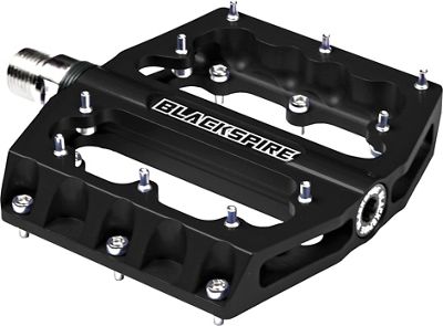 Blackspire Sub420 Flat Mountain Bike Pedals, Black