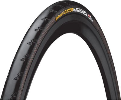Continental Gator Hardshell Road Bike Tyre - Black - Wire Bead, Black