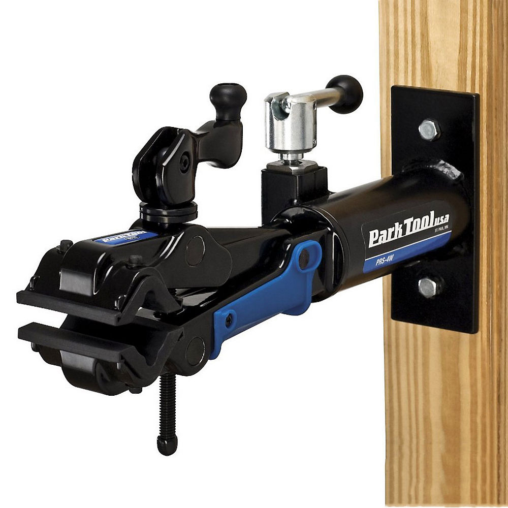 Pied d'atelier Park Tool Deluxe PRS4W2 - Noir - Bleu, Noir - Bleu