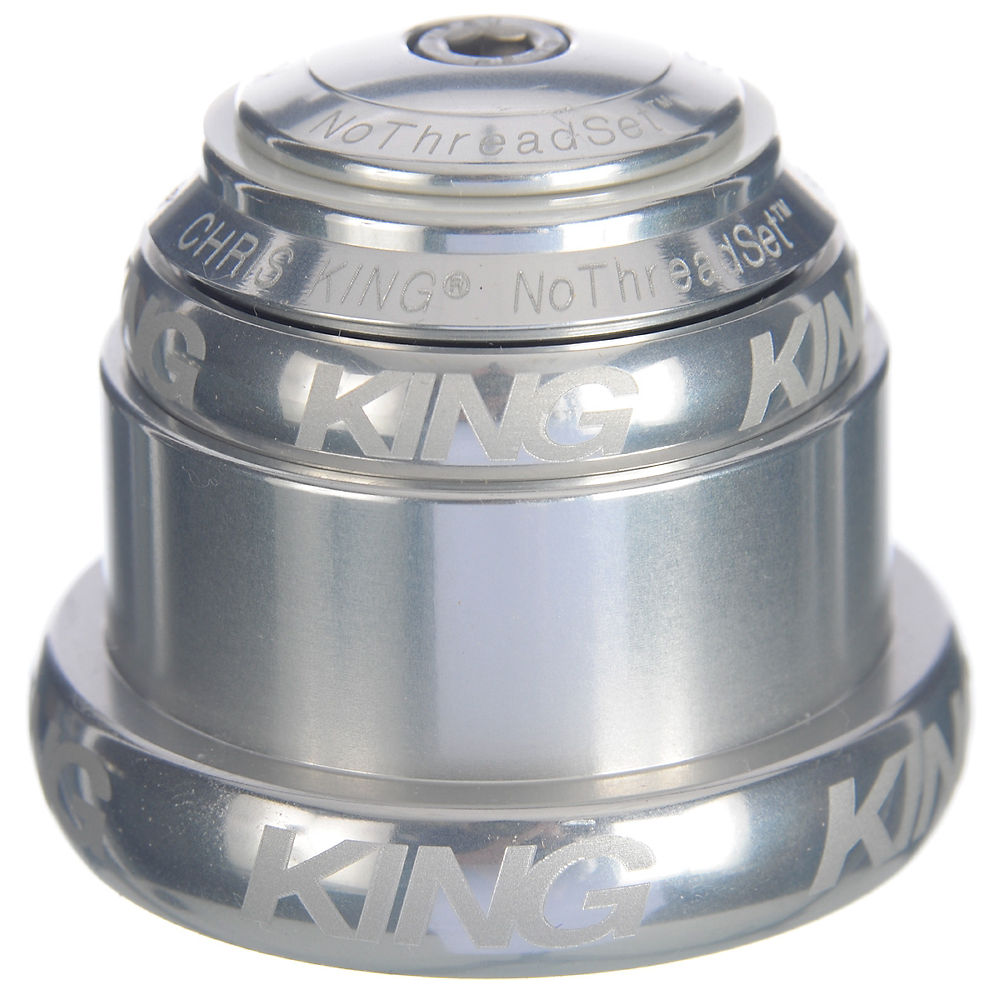 Jeu de direction VTT/Route conique Chris King NoThreadset - Sotte Voce - Argent - 1.1/8 - 1.5 Tapered, Argent