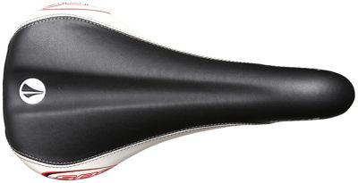 SDG Bel Air RL Chromoly Bike Saddle - Black - White - 140mm Wide, Black - White