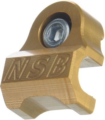 North Shore Billet Fox Suspension Fork Cable Guide - Gold, Gold