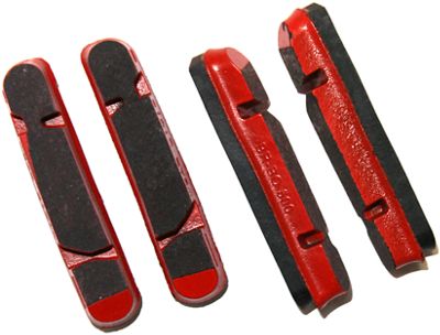 Campagnolo Carbon Brake Pad Set - Black - 2x Pair - Campagnolo, Black