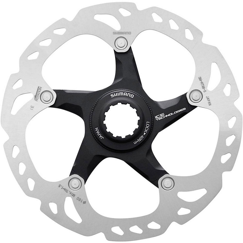 Disque de frein Shimano XTR RT98 Ice-Tech Centre Lock - Argent - 160mm, Argent