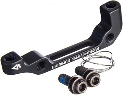 Shimano XTR Rear IS Disc Brake Mount Adaptor - Black - 140mm}, Black
