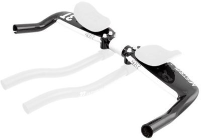 3T Mistral Pro Carbon Aero Handlebar - Black - White - 31.8mm, Black - White