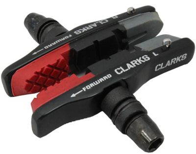 Clarks CPS513 MTB-Hybrid Elite Brake Pads - Black - Pair}, Black