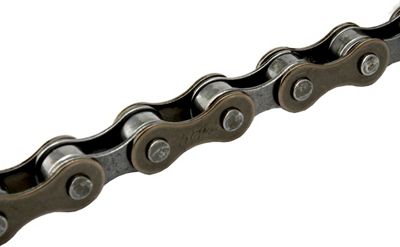 Clarks Anti Rust 7-8 Speed Bike Chain - Silver - 116 Links, Silver