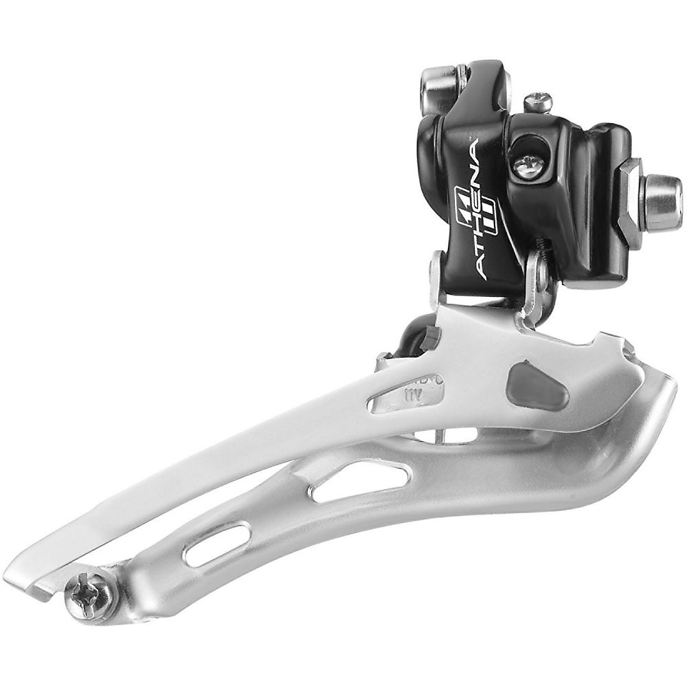 Dérailleur route avant Campagnolo Athena - 11 vitesses - Noir - Braze On, Noir