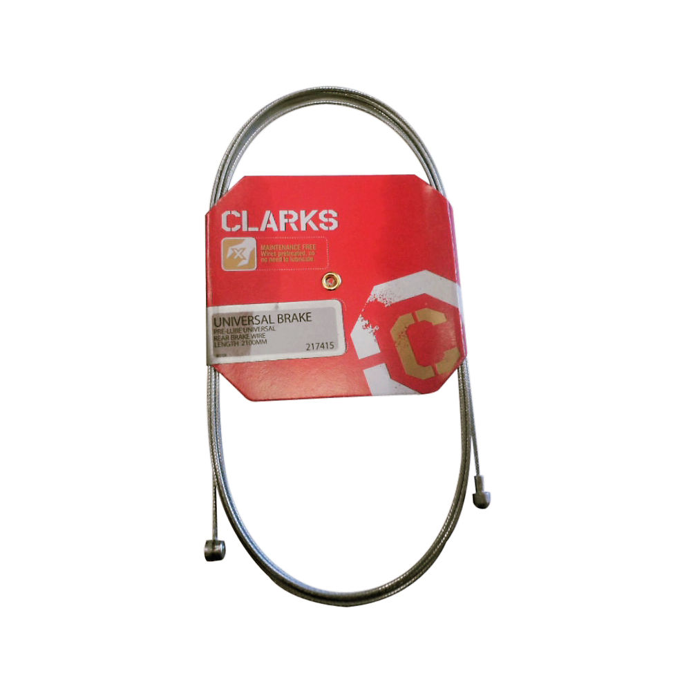 Clarks Elite PreLube Universal Inner Brake Wire - Silver, Silver