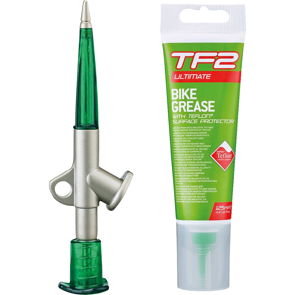 Weldtite Grease Gun With Teflon Bike Grease