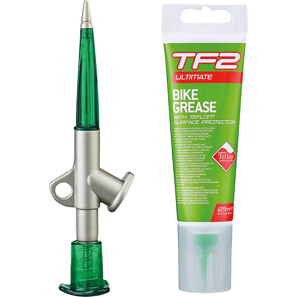 Graisse pour vélo Weldtite TF2 avec Teflon + Pistolet - 125ml, n/a