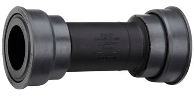 Shimano BB71 MTB Press Fit Bottom Bracket - Black - 89.5/92mm - BB71 PF41 - 24mm Spindle}, Black