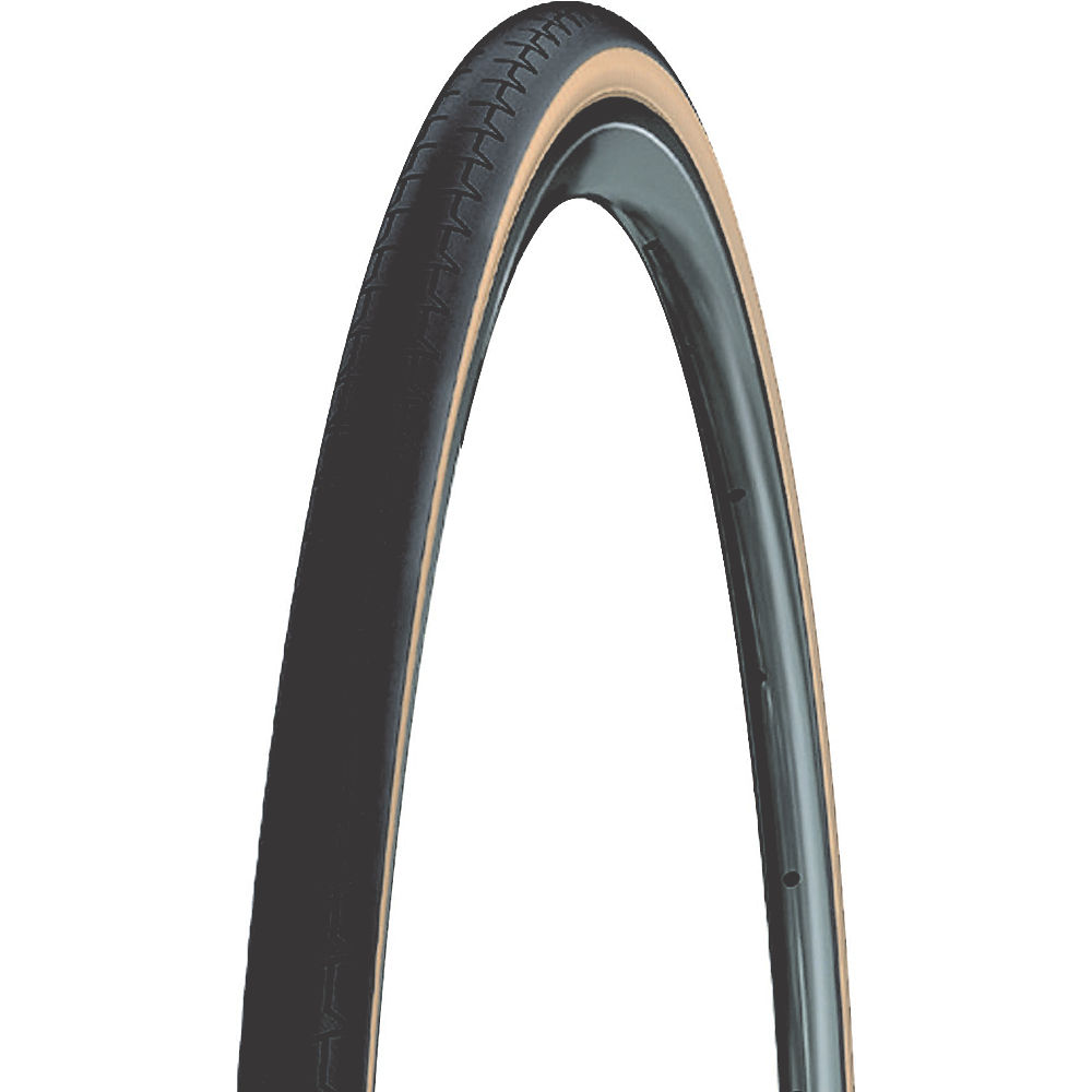 Michelin Dynamic Classic Road Bike Tyre - Black - Translucent - Wire Bead, Black - Translucent
