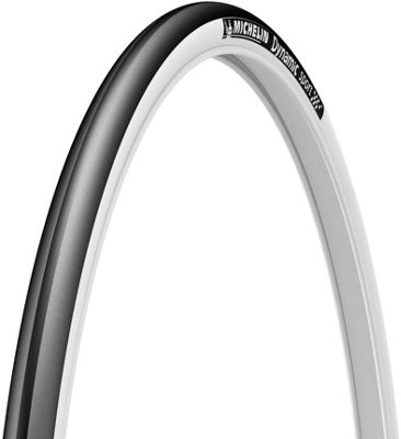 Michelin Dynamic Sport Road Bike Tyre - White - 700c}, White