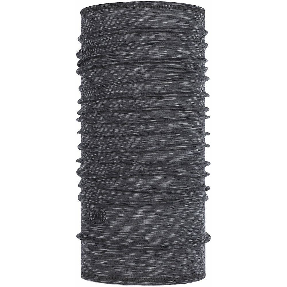 Buff Merino Wool - Graphite Multi Stripes - One Size}, Graphite Multi Stripes