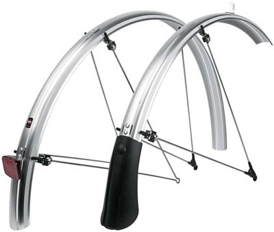 SKS Bluemel Reflective Fixed Mudguard Set - Silver - 28" / 45mm, Silver