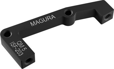 Magura IS to Post Disc Brake Mount Adaptor - Black - 180mm - IS 6" Rear, Black