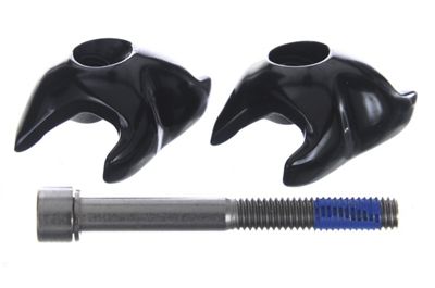 Ritchey WCS 1-Bolt Seatpost Clamp Adaptors - Black - 8 x 8.5mm, Black