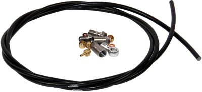 Hope Disc Brake Hose Kit - Black - 5mm Hose - Front or Rear, Black