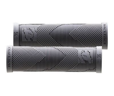 Race Face Sniper Slide On Grips - Grey, Grey