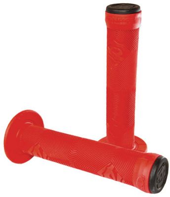 Race Face Chester Slide On Grips - Red, Red