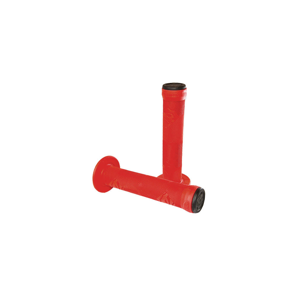 Race Face Chester Slide On Grips - Red, Red
