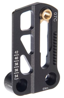 Piastra superiore E Thirteen - XCX - nero - E-Type/S3, nero