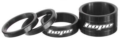 Hope Space Doctor Spacers Pack (1.1-8") - Black - 1.1/8", Black