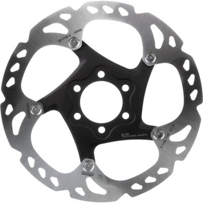 Shimano XT RT86 Ice-Tech Disc Brake Rotor - Silver - 203mm}, Silver