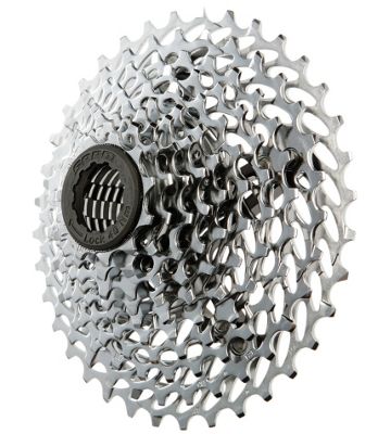 SRAM PG1030 10 Speed Mountain Bike Cassette - Silver - 11-36t}, Silver