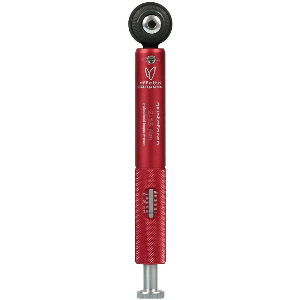 Clé dynamométrique et douilles Effetto Giustaforza II Pro - Rouge - 2Nm - 16Nm, Rouge