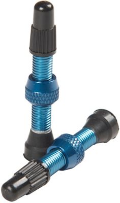 Stans No Tubes Universal Tubeless Valves (Pair) - Blue - 35mm}, Blue