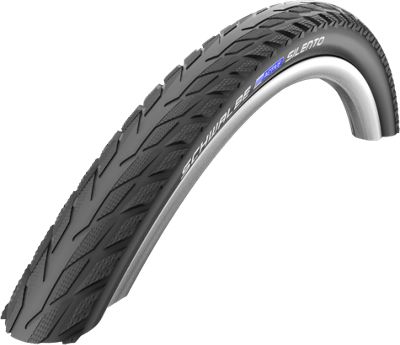 Schwalbe Silento Touring Tyre - Black - Wire Bead, Black