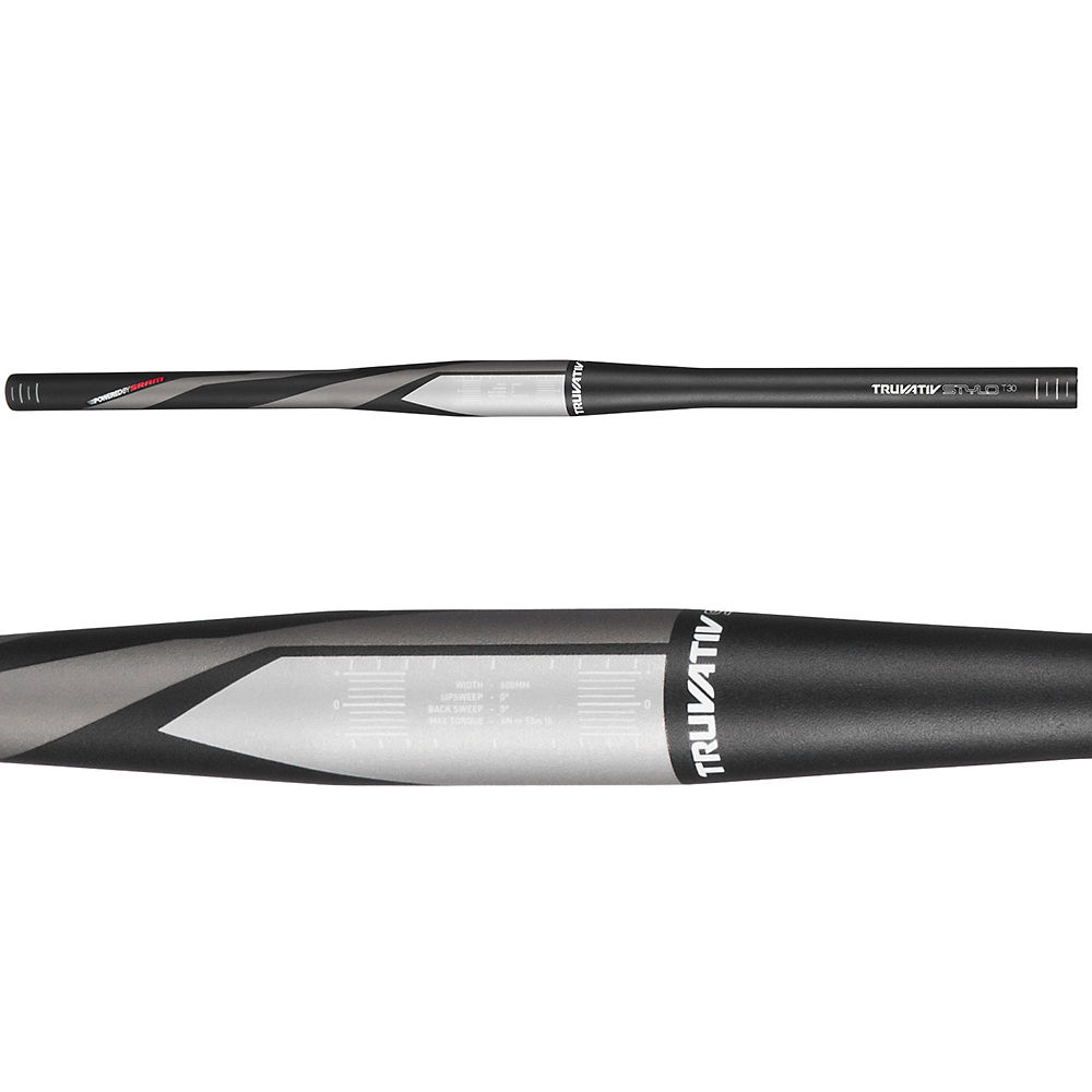 Cintre plat Truvativ Stylo T30 - Blast Noir - 5 Degrees, Blast Noir