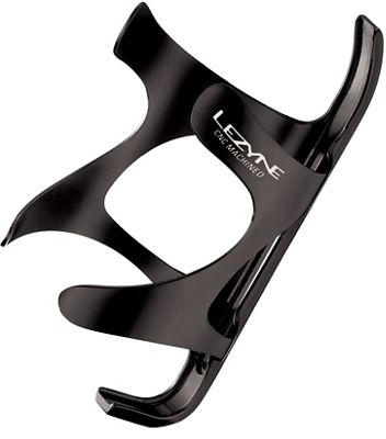 Lezyne CNC Alloy Bike Bottle Cage - Black, Black