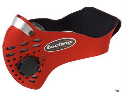 masque Anti-Pollution Respro Techno - Rouge, Rouge