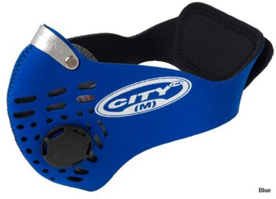 masque Anti-Pollution Respro City - Bleu, Bleu