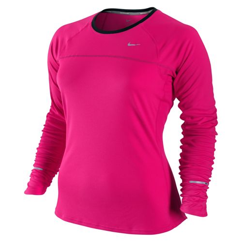 Nike Miler Womens Long Sleeve Top | Chain Reaction Cycles