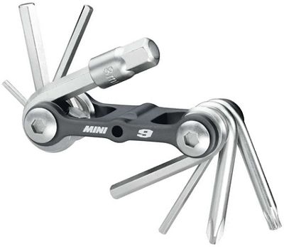 Topeak Mini 9 Multi Tool - Silver - 9 Function}, Silver