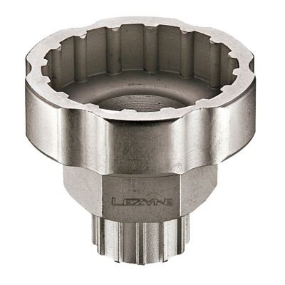 Outil de serrage de cassette et boìtier de pédalier Externe Lezyne - Argent, Argent
