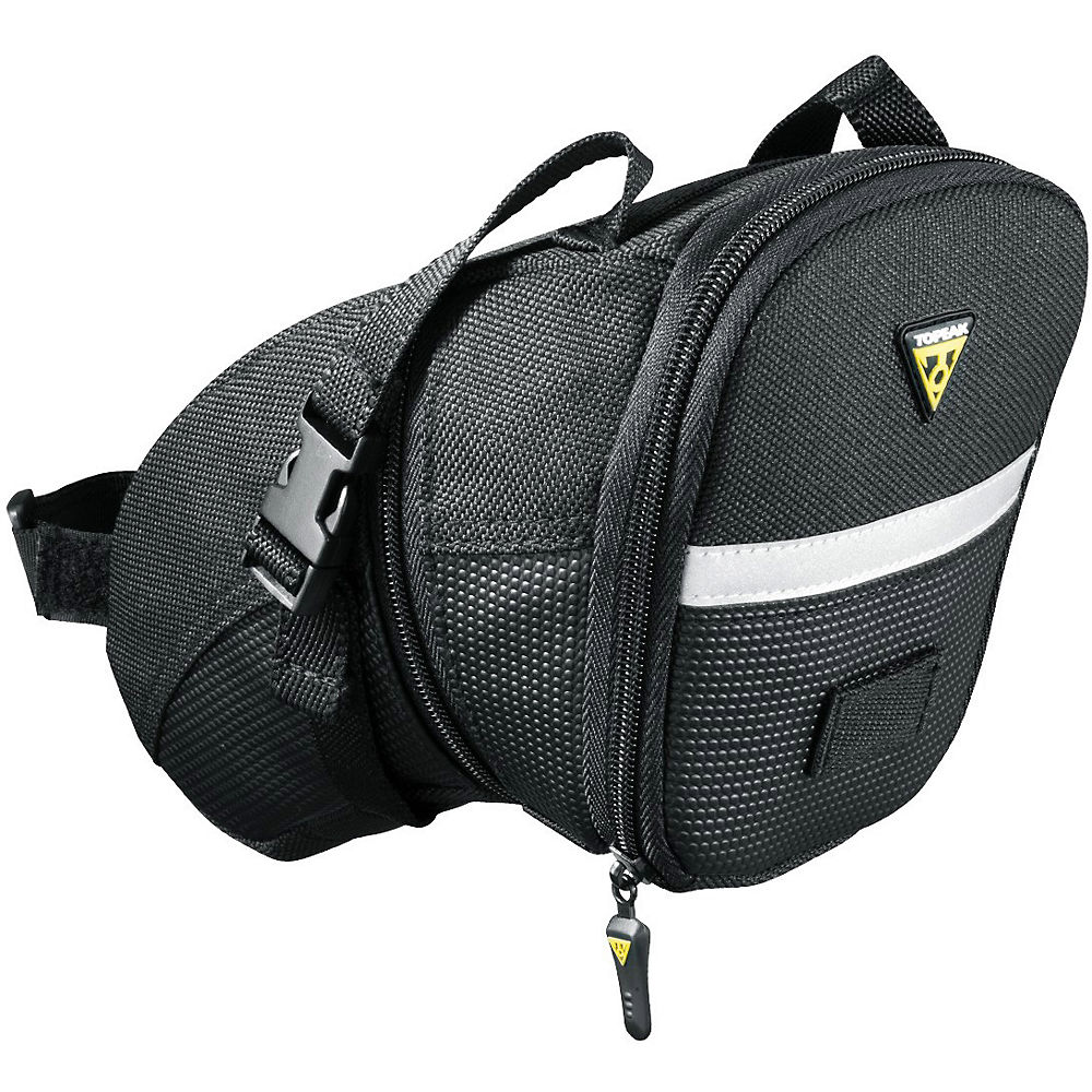 Topeak Aero Wedge (Buckle) Saddle Bag - Black - XS}, Black