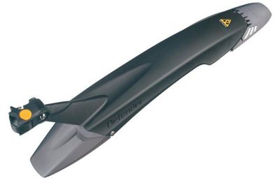 Topeak RX Defender Clip-On Rear Mudguard - Black - Rear 26, Black