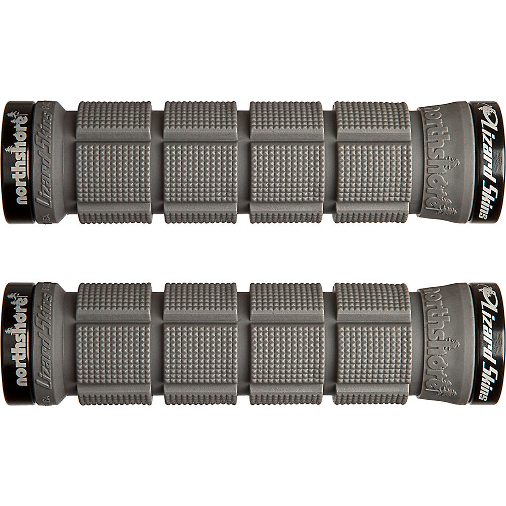 Poignées Lizard Skins Northshore Lock-On Bonus Pack - Graphite - 130mm, Graphite