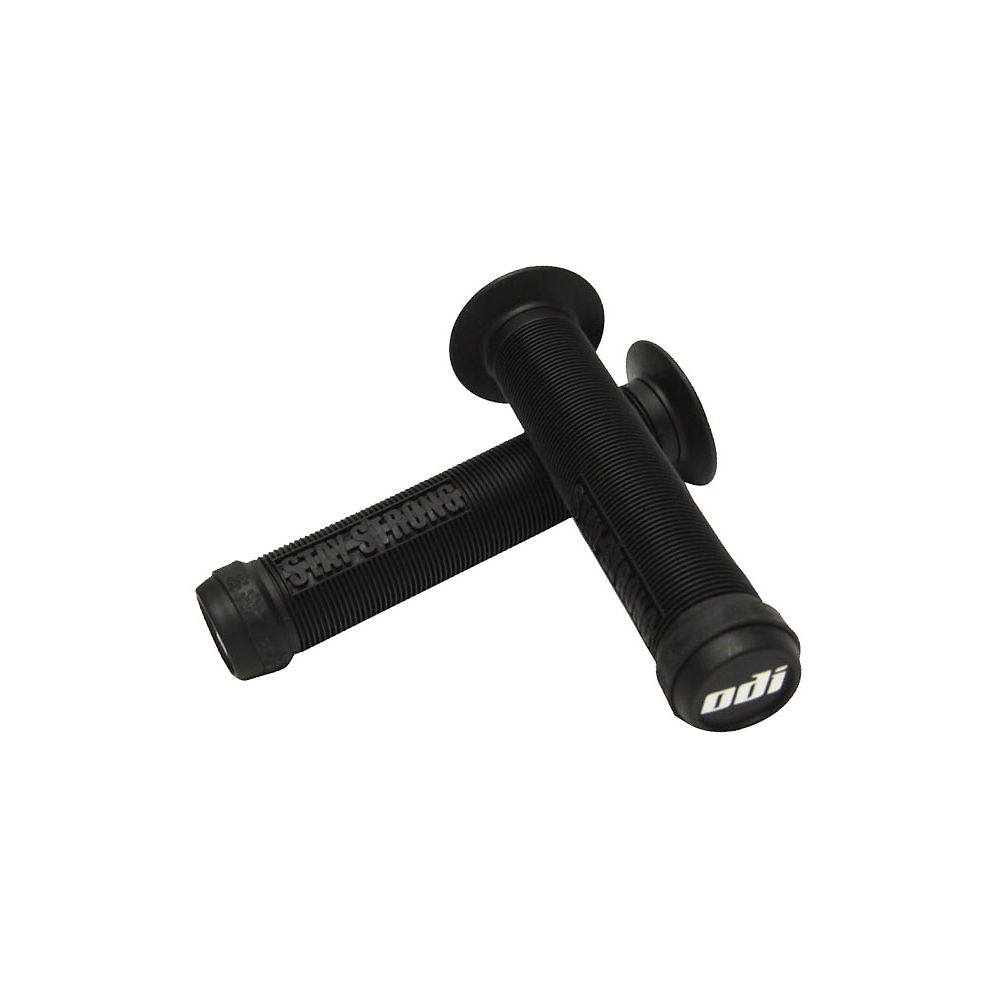 Poignées BMX ODI Stay Strong Single Ply - Noir - 143mm, Noir
