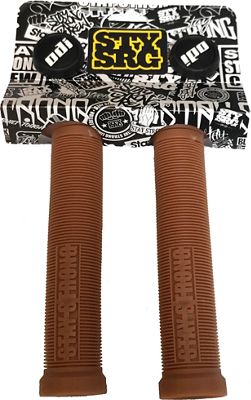 ODI Stay Strong Lion Heart BMX Bar Grips - Gum - 143mm, Gum